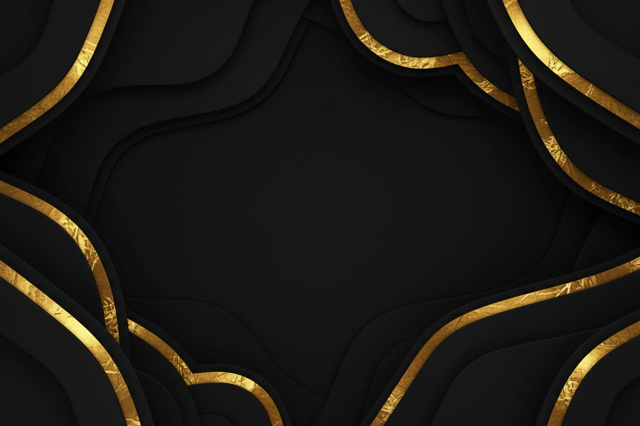Premium Dark Gold Banner